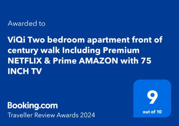 Viqi Two Bedroom Apartment Front Of Century Walk Including Premium Netflix & Prime Amazon With 75 Inch Tv Glen Waverley Extérieur photo